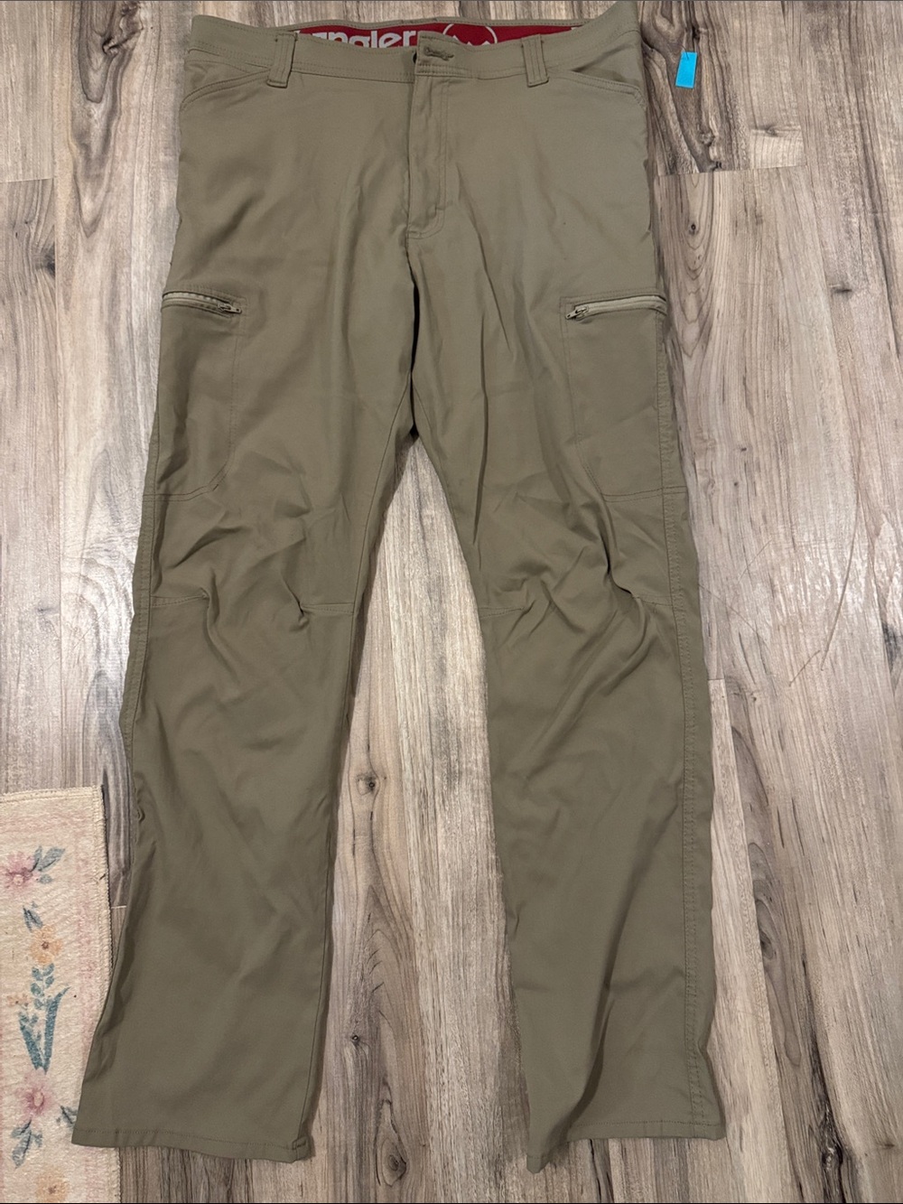 Wrangler Men's Olive/Tan Cargo Pants